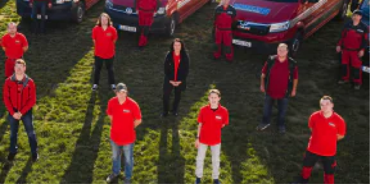 Foto vom Dröschler-Team