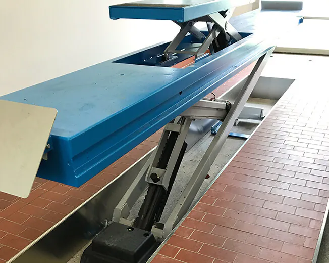 Ravaglioli Scherenhebebühne 640-1ISI mit Radfreiheber